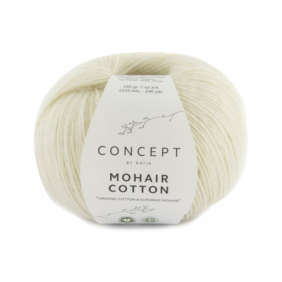 MOHAIR COTTON Ecru (Nr. 70)