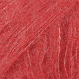 BRUSHED ALPACA SILK UNI COLOUR 06 coral