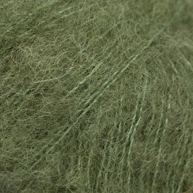 BRUSHED ALPACA SILK UNI COLOUR 32 moss green