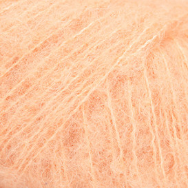 BRUSHED ALPACA SILK UNI COLOUR 37 sweet  apricot