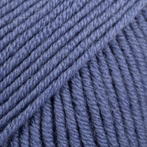 MERINO EXTRA FINE UNI COLOUR 13 denim blue