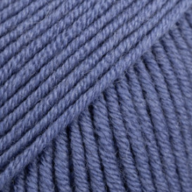 MERINO EXTRA FINE UNI COLOUR 13 denim blue