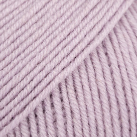 BABY MERINO UNI COLOUR 60 lavender frost