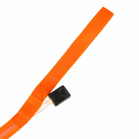 Led pavadėlis 1,2m. Oranžinis