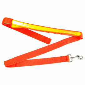 Led pavadėlis 1,2m. Oranžinis