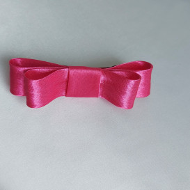 Plaukų segtukas- kaspinukas Neon Roze
