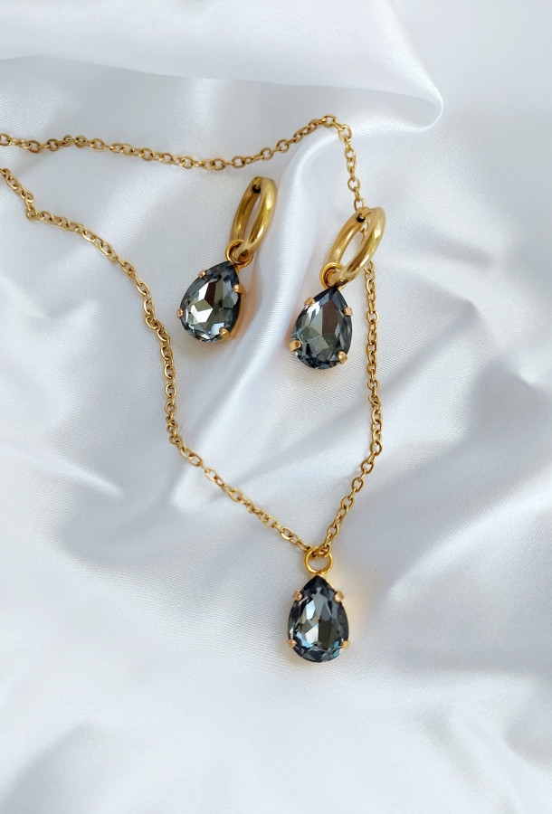 Grandinėlė su swarovski pakabuku