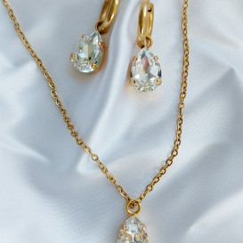 Grandinėlė su swarovski pakabuku