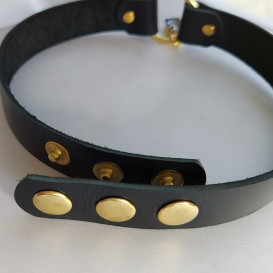 Odinis kaklo papuošalas su swarovski akute