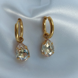 Odinis kaklo papuošalas su swarovski akute