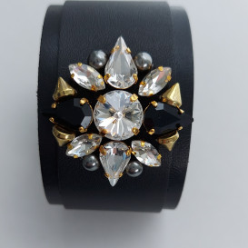 Odinė apyrankė su swarovski