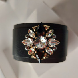 Odinė apyrankė su swarovski