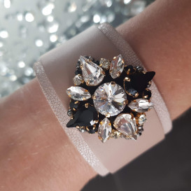 Odinė apyrankė su swarovski