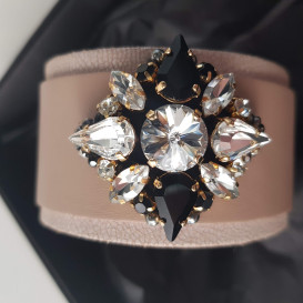 Odinė apyrankė su swarovski