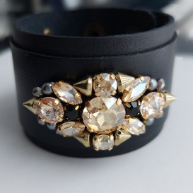 Odinė apyrankė su swarovski