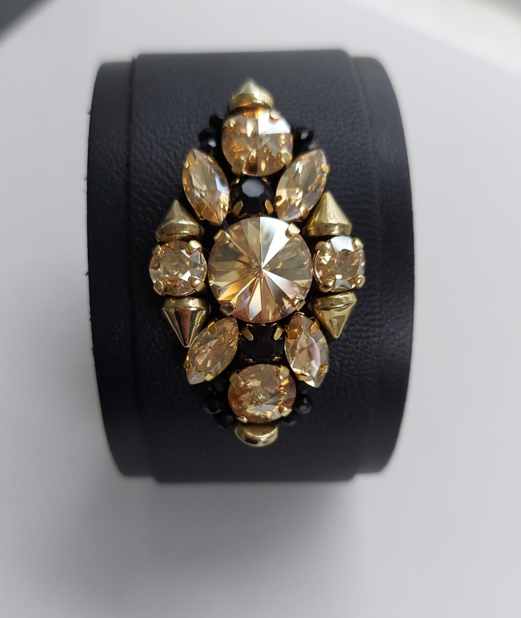 Odinė apyrankė su swarovski