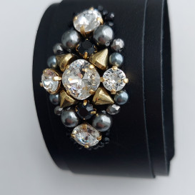 Odinė apyrankė su swarovski