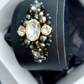 Odinė apyrankė su swarovski