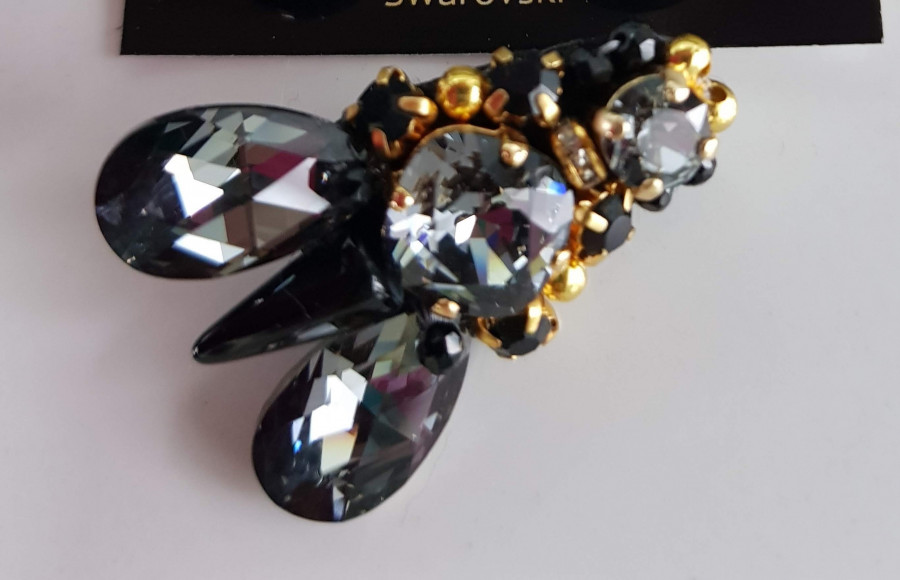 Sagė musė su swarovski