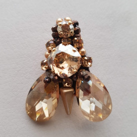 Sagė musė su swarovski