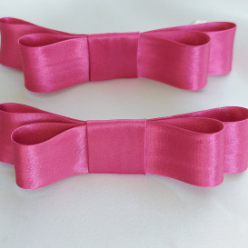 Plaukų segtukas- kaspinukas Fuksia
