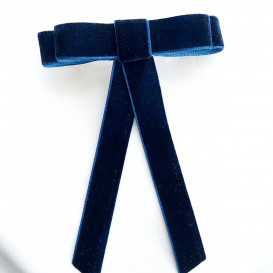 Plaukų segtukas- kaspinukas Drak blue