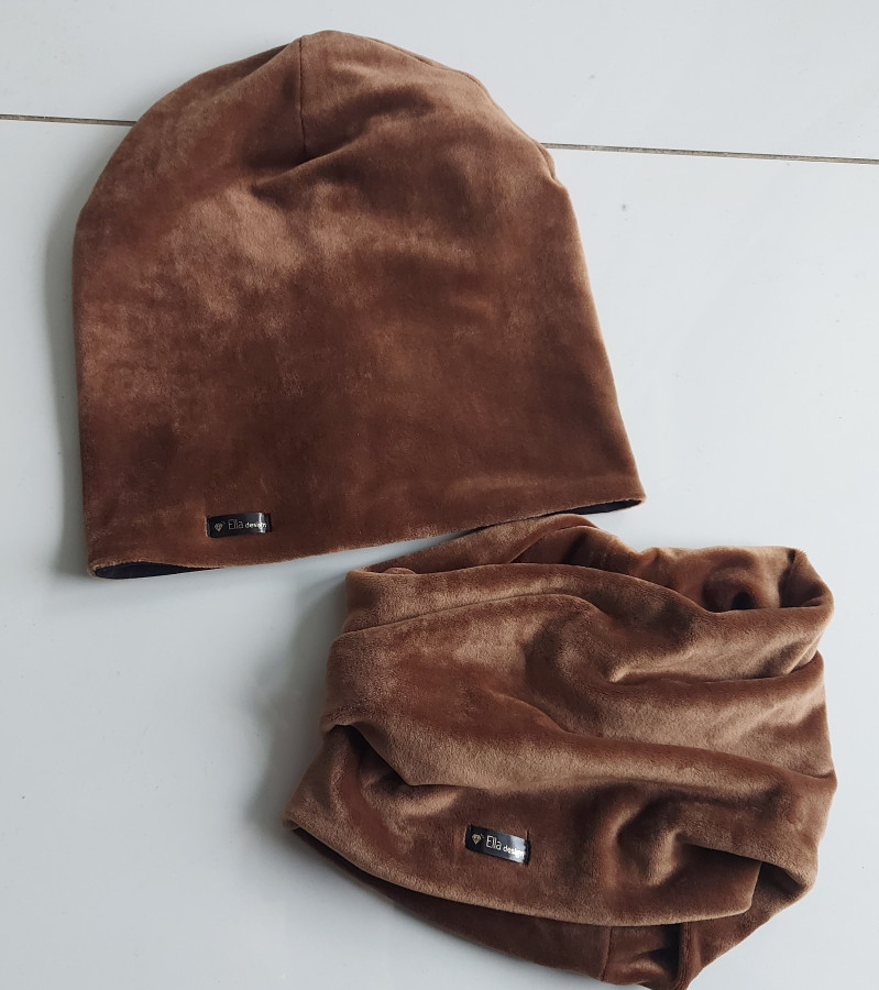 Kepurė+mova soft veliūras