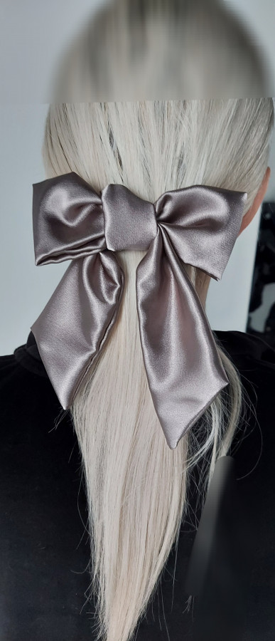 Sagė-kaspinas plaukams Grey