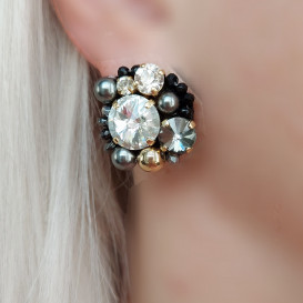 Auskarai su swarovski kristalais 925 Crystal