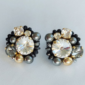 Auskarai su swarovski kristalais 925 Crystal