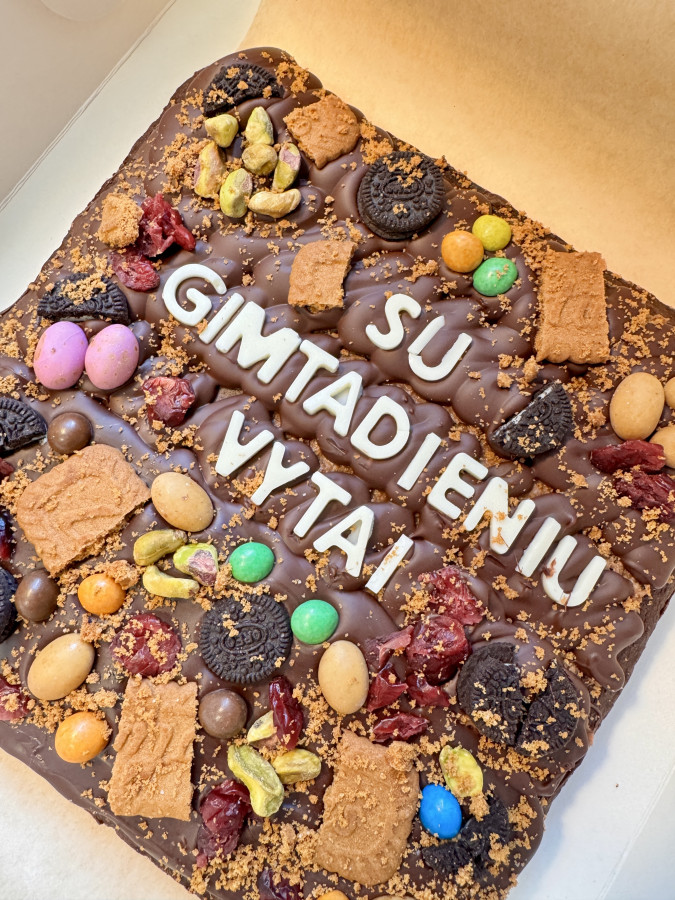 Personalizuotas braunis su Jūsų žinute!