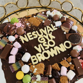 Personalizuotas braunis su Jūsų žinute!