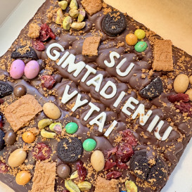 Personalizuotas braunis su Jūsų žinute!