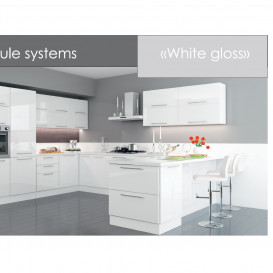 BALDAI OMEGA WHITE GLOSS PAGAL JUSU ISMATAVIMUS