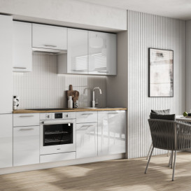 BALDAI OMEGA WHITE GLOSS PAGAL JUSU ISMATAVIMUS