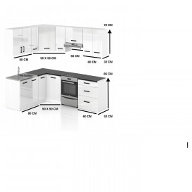 KAMPINIS VIRTUVINIS KOMPLEKTAS 1,7/2,1M MATT