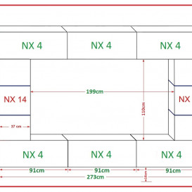 SEKCIJA FC61B 270CM