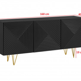 KOMODA PYRAMIDE 160CM