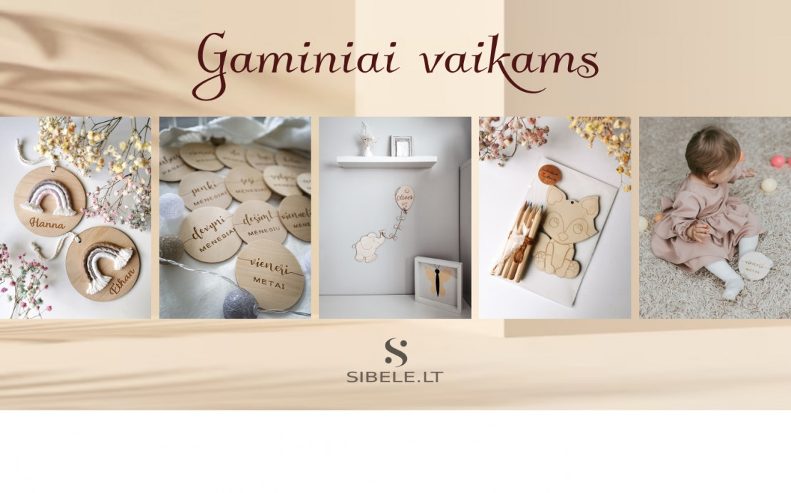 Sibele.lt-išskirtinių, originalių rankų darbo dovanų idėjos