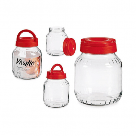 Stiklo indai 1,7 L, 13,5 x 17,5 x 13,5 cm