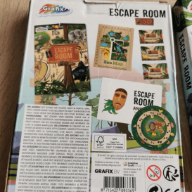 Stalo žaidimas vaikams Escape Room Zoo Animals