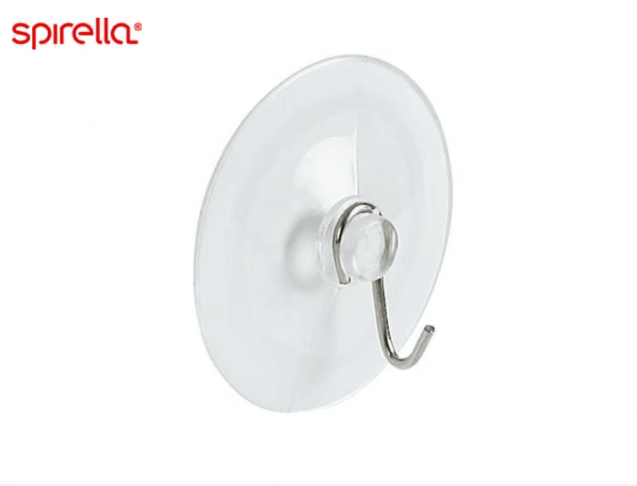 Spirella Kabliukas Ø 56 mm Skaidrus, 1 kg