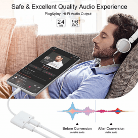 Audio logic USB-C į 2xUSB-C adapterio skirstytuvas