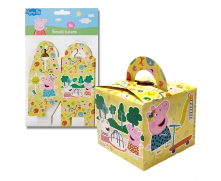 Peppa Pig gimtadienio saldainių dėžutės 8 vnt.