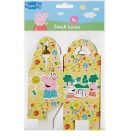 Peppa Pig gimtadienio saldainių dėžutės 8 vnt.