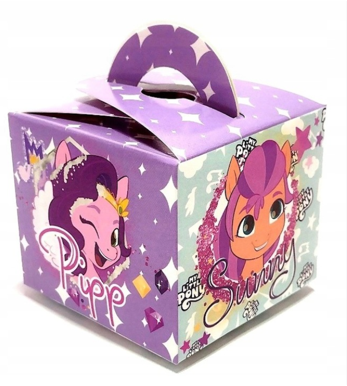 MY LITTLE PONY saldainių dėžutės, 8 vnt.