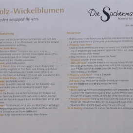 Medinės suvyniotos gėlės – Kūrėjo rinkinys skirtas 4 metų ir vyresniems