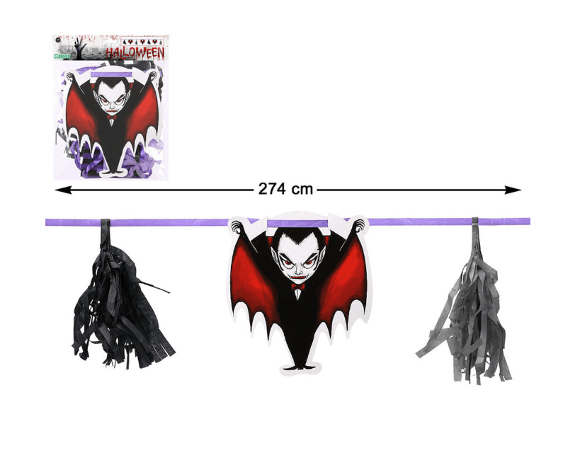 Girlianda Dracula 274 cm Halloween