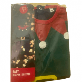 Kūdikių šliaužtinukas Kalėdų senelio elfas