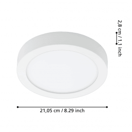 Eglo ConnectFueva-Z lubinis šviestuvas, Ø 21cm